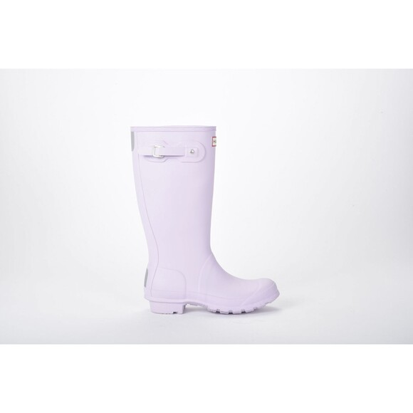 Hunter Rubber Slip On Lavender Rain Boots Girls Size 6 - Picture 1 of 6